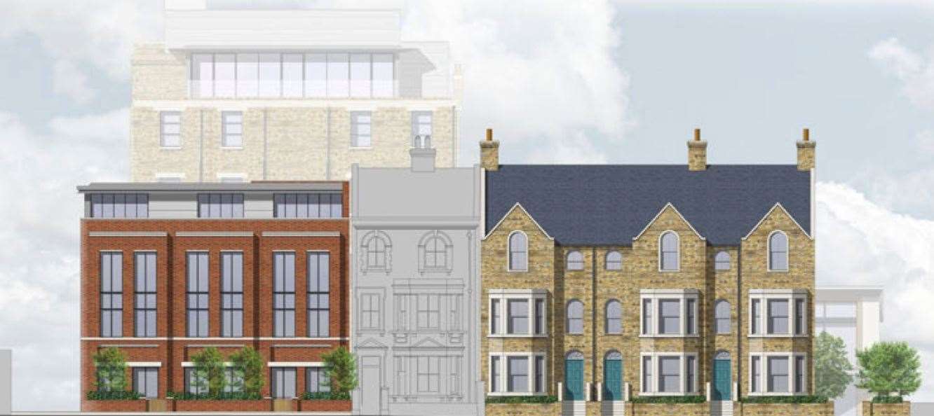 The view of the Pettman's project from Dalby Road. Picture: Hume Planning Consultancy