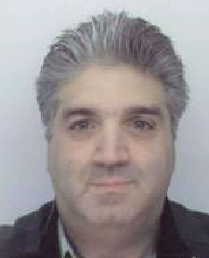 Stratos Efstratiou, 53, from Dover has been jailed for two years Picture: HMRC