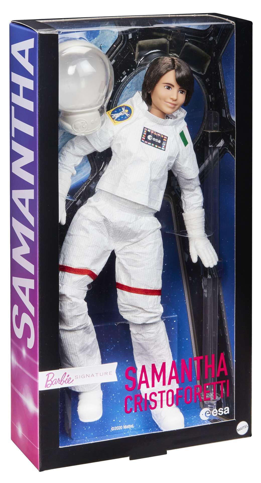 Barbie teamed up with ESA astronaut Samantha Cristoforetti for space week in 2021 (ESA)