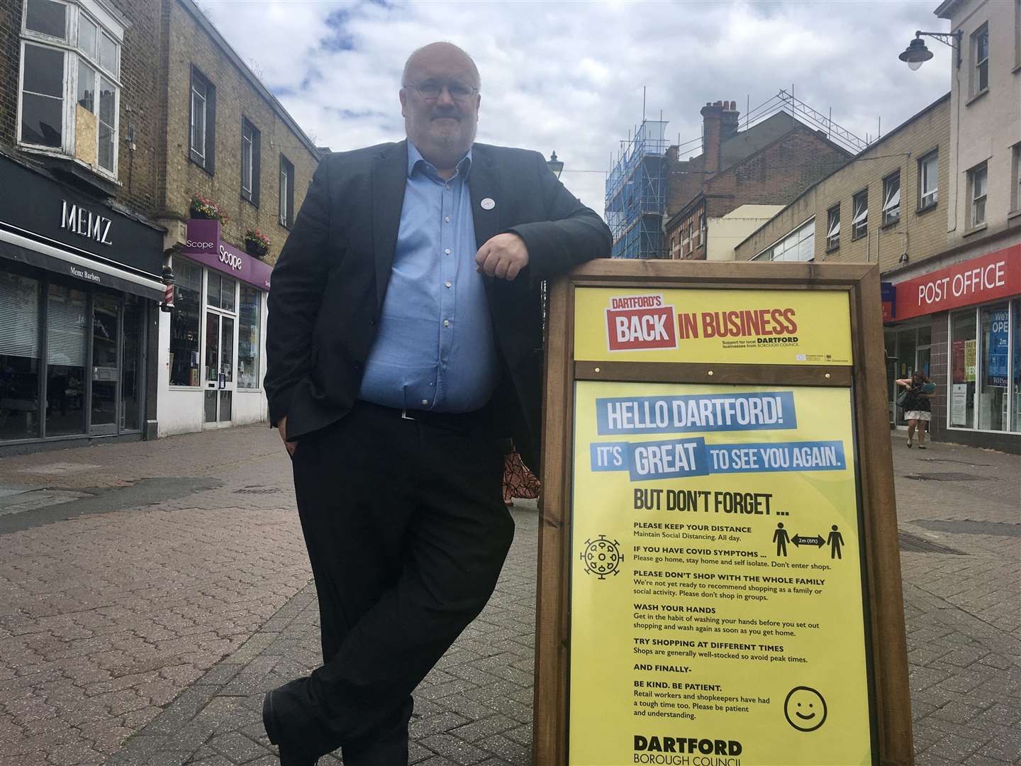 Dartford council leader Jeremy Kite said the project had been impacted by various changes during the pandemic.