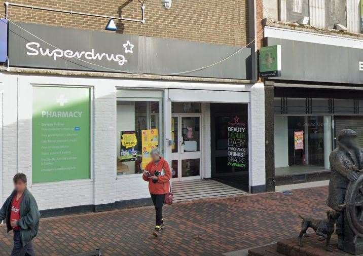 Superdrug in Sittingbourne High Street. Picture: Google Maps