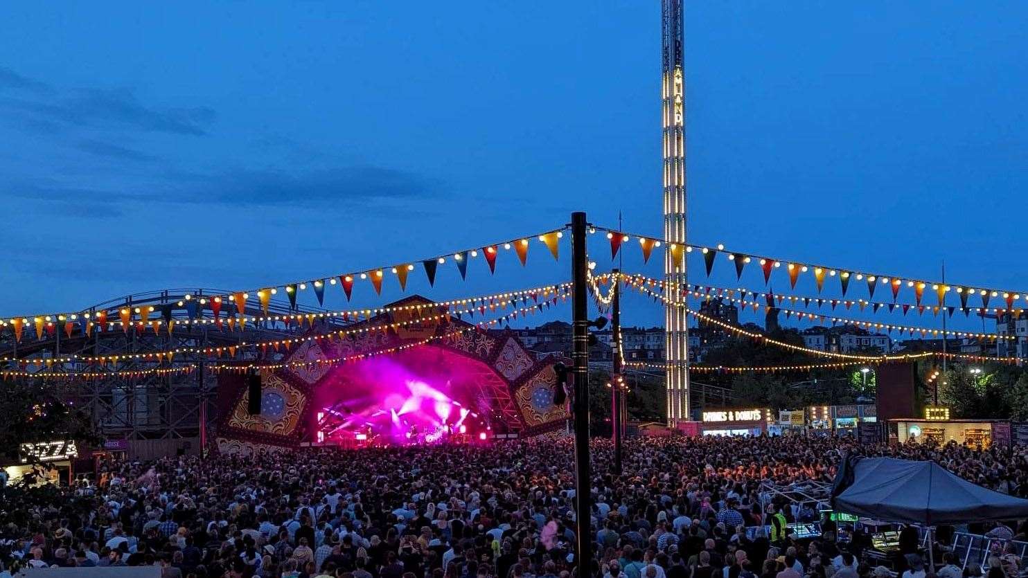 Queens of the Stone Age at Dreamland, Margate. Jasmine Marceau Creative