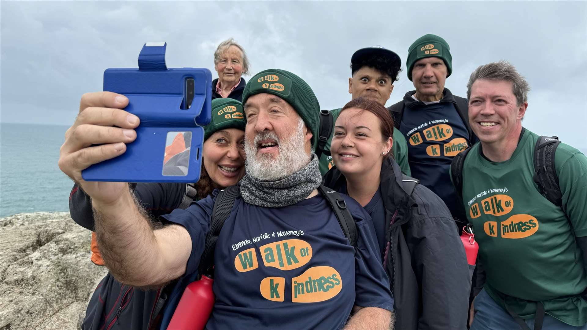 A 450-mile walk from St David’s in Wales to Ditchingham in Norfolk will raise funds for homelessness charity Emmaus Norfolk and Waveney (Mike Liggins/PA)