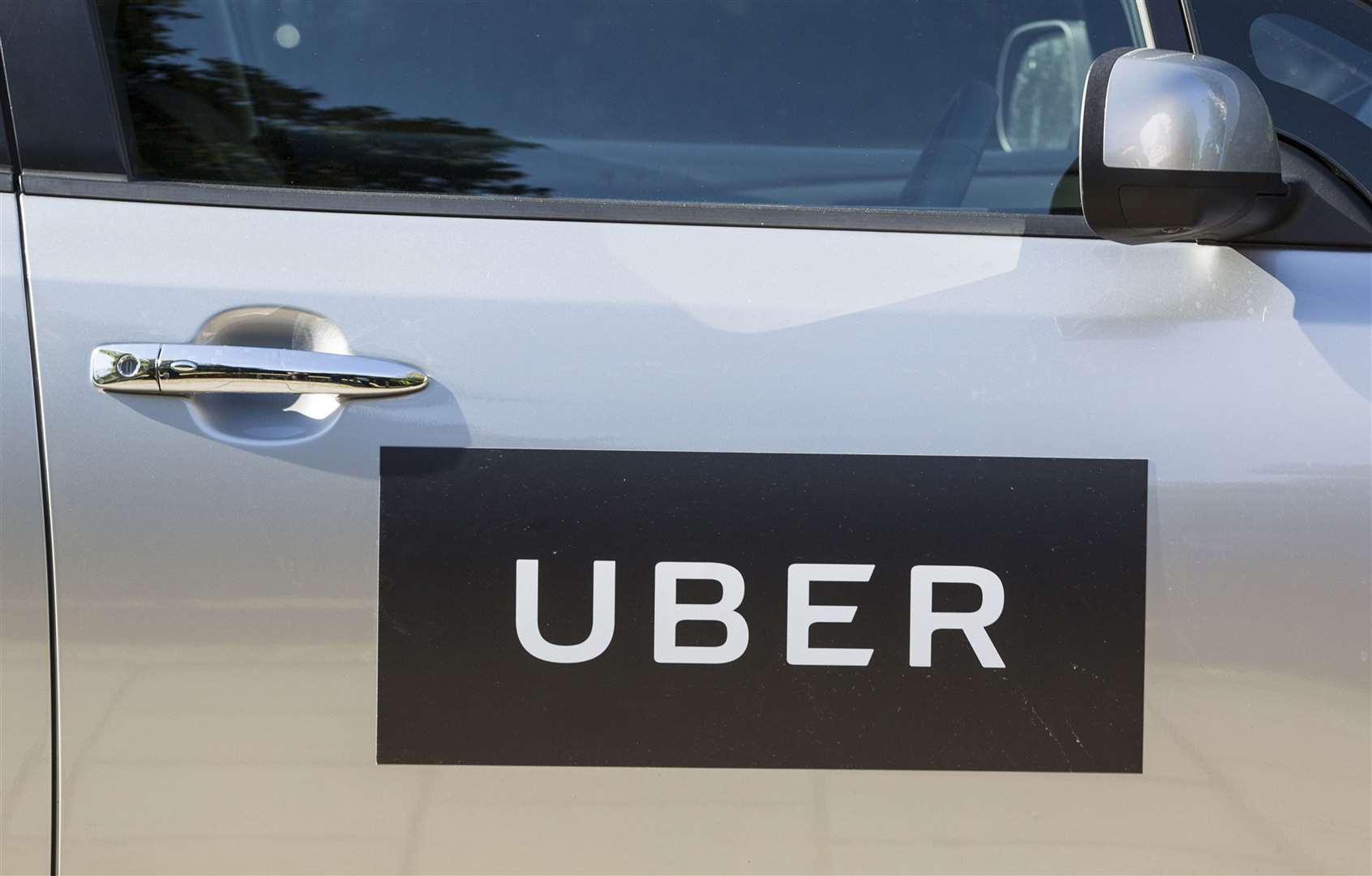 Uber rides are booked through a smartphone app (Laura Dale/PA)