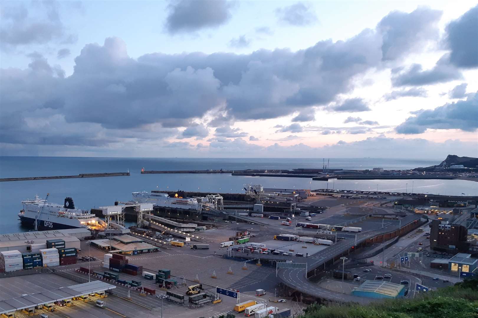 Dover Eastern Docks, owned by the Port of Dover