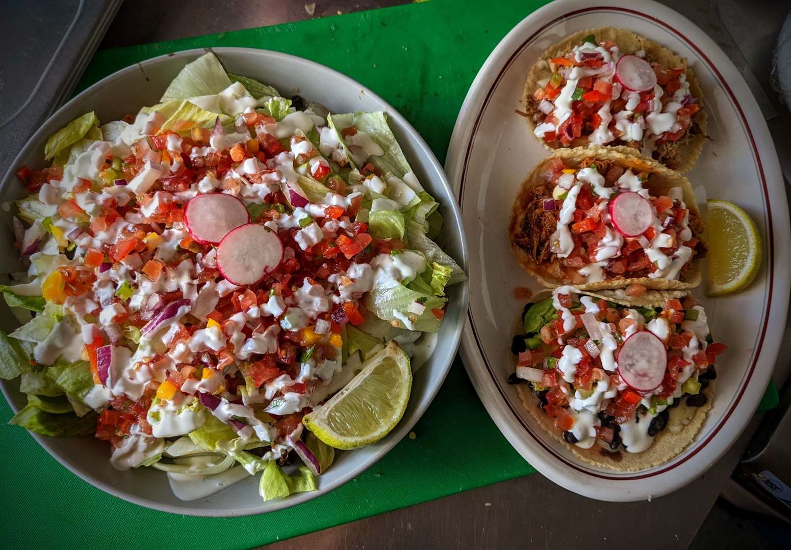 Food offered at The Saddlers, run by the owners of California Cravings, in Faversham. Picture: Christina Ketchum Georgiou