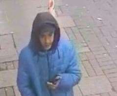 Police believe this man can assist enquiries into an unprovoked attack in Gillingham. Picture: Kent Police
