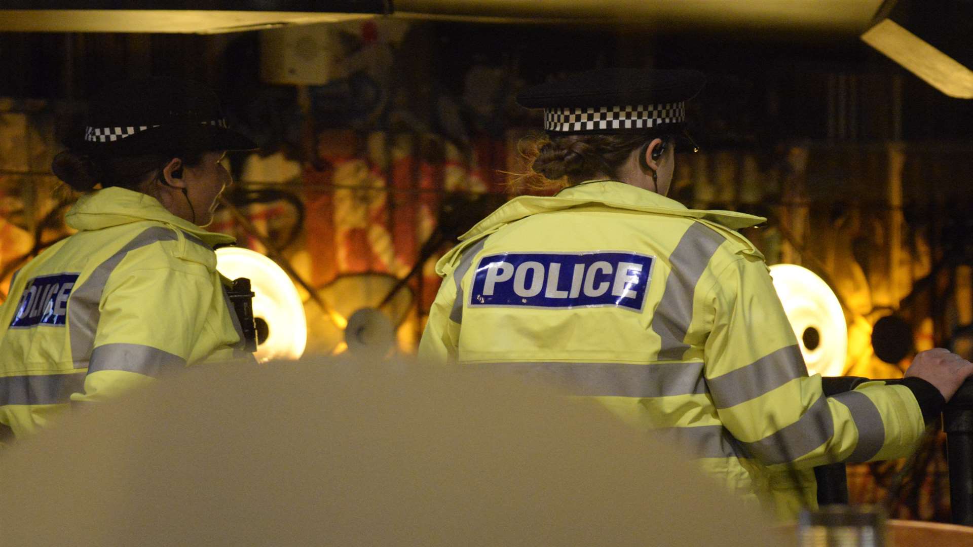 Police visit one of Canterbury's establishments