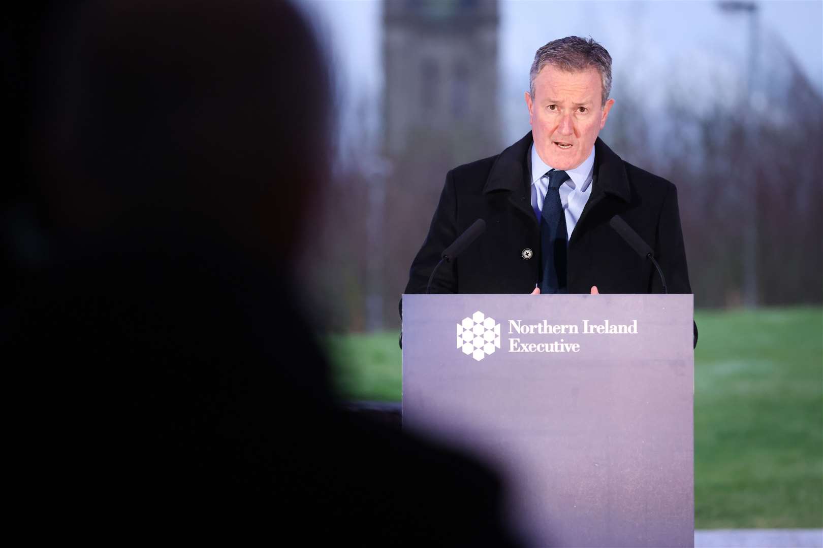 Conor Murphy said there needed to be dialling down of rhetoric (PressEye/PA)