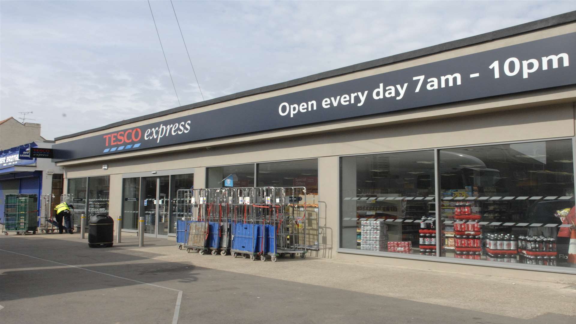 The Tesco Express in Canterbury Road, Herne Bay