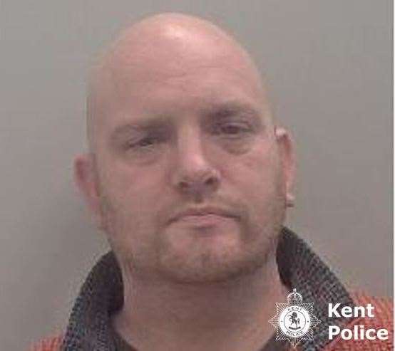 David Spowage was locked up last month. Picture: Kent Police