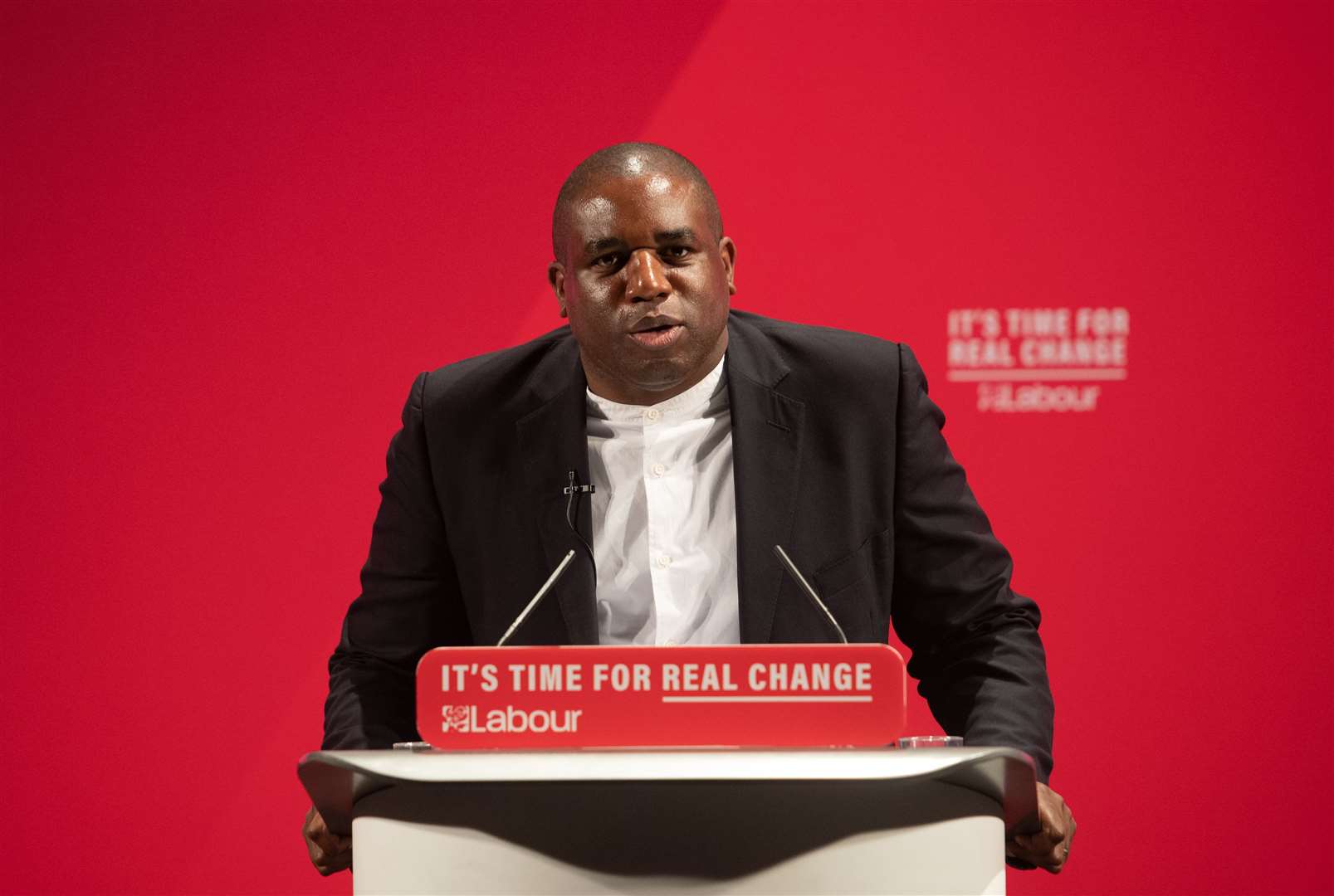 Shadow justice secretary David Lammy described the video as “shocking (PA/Joe Giddens)