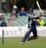 Martin van Jaarsveld hits out. Picture: BARRY GOODWIN