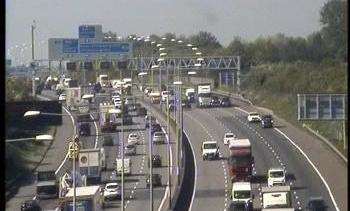 Traffic on the M25. Picture: Highways England