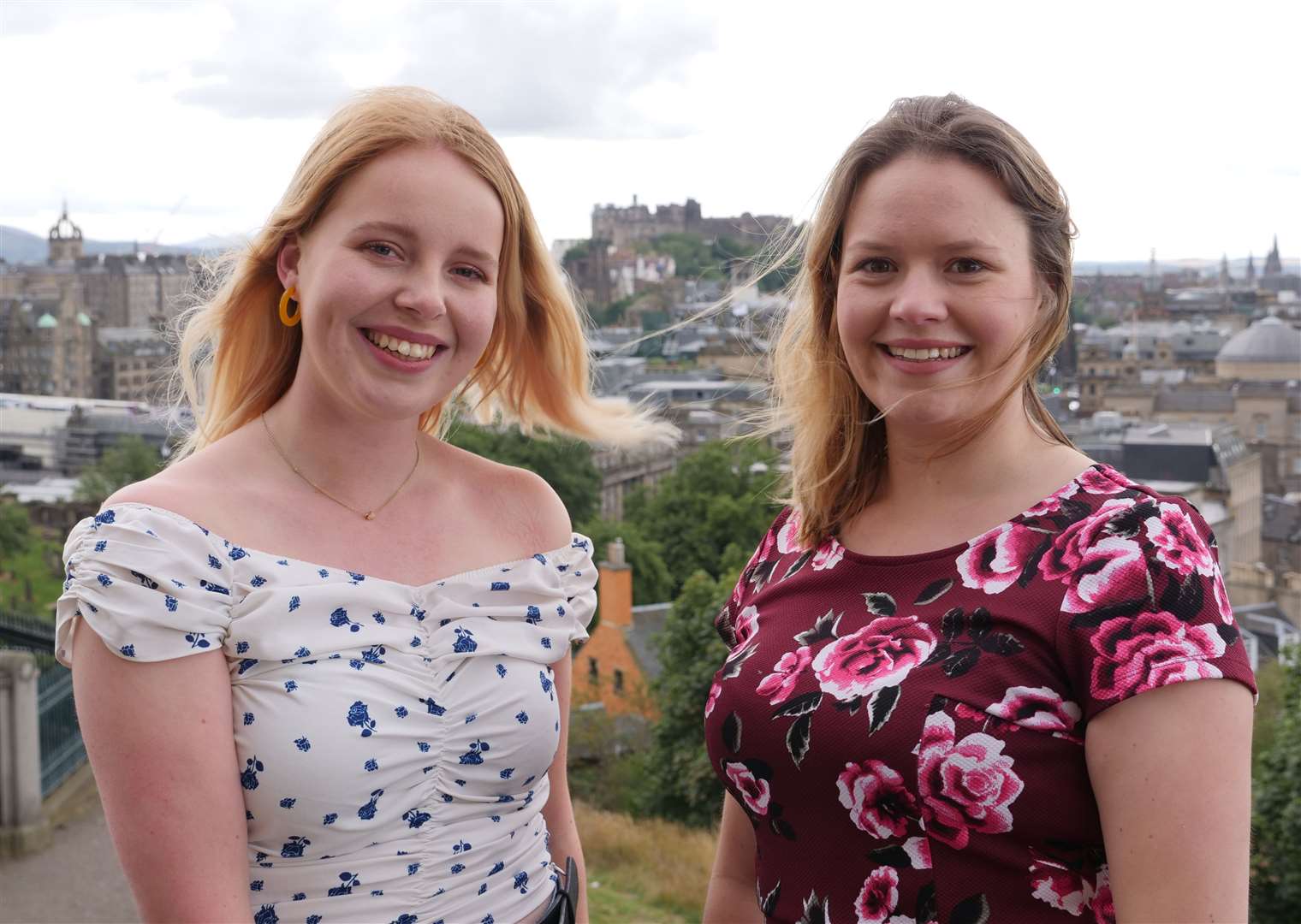 PREPARED: Mhairi Cochrane, left, and Alison Wood