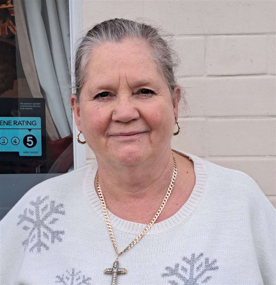 Clare Parslow, last landlady of The Dragoon pub in Sandling Road, Maidstone