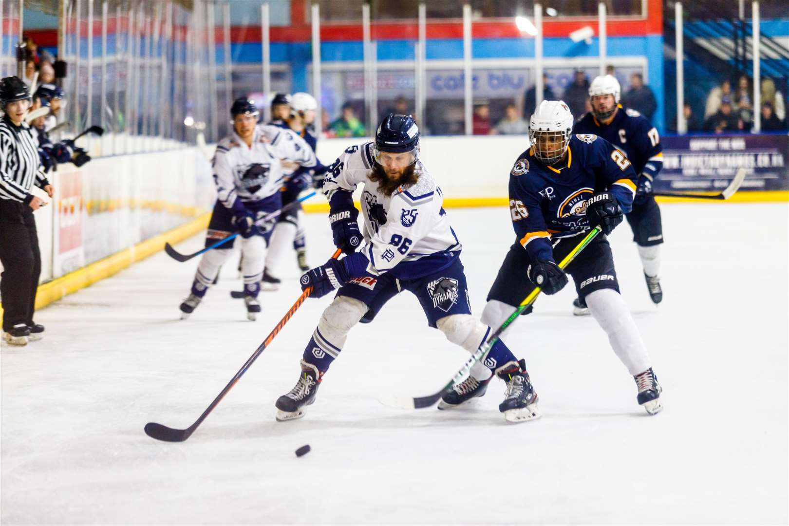 Stanislav Lascek attacks for Invicta Dynamos against Junior Raiders Picture: David Trevallion