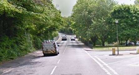 Police were called to the A225 Tonbridge Road, near Sevenoaks, earlier today. Picture: Google Maps