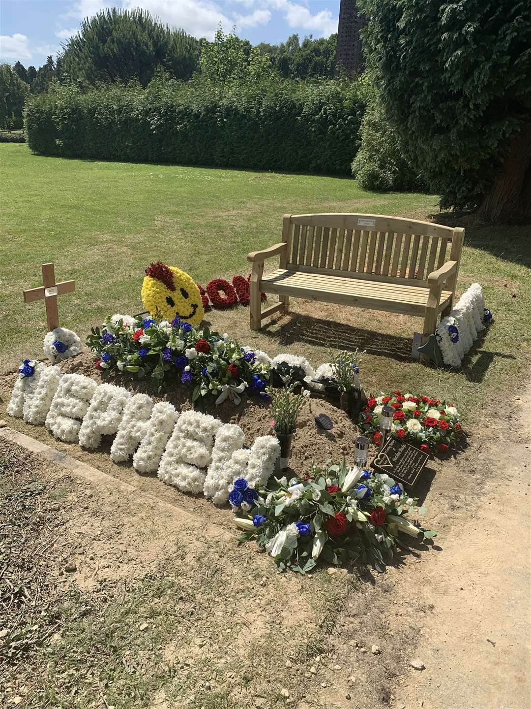 Matthew was laid to rest last June