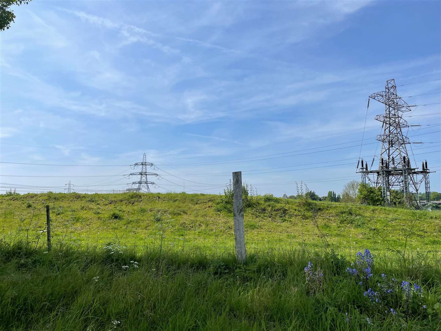 The proposed site for the battery storage system