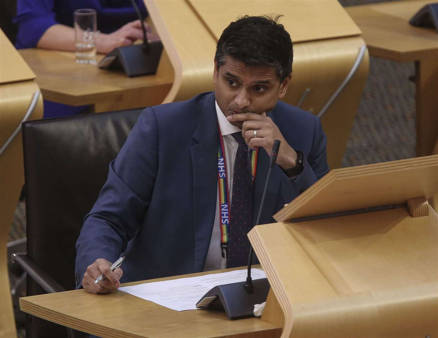 Conservative MSP Sandesh Gulhane has criticised the waiting times (Fraser Bremner/Daily Mail/PA)