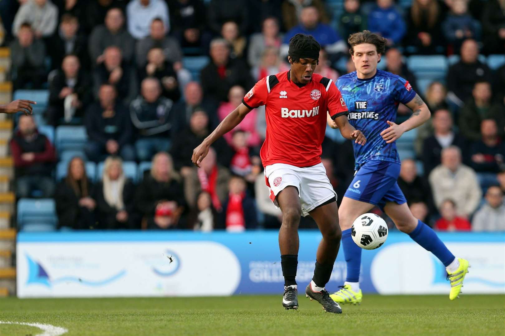 Chatham and Margate in action at Priestfield Picture: PSP Images