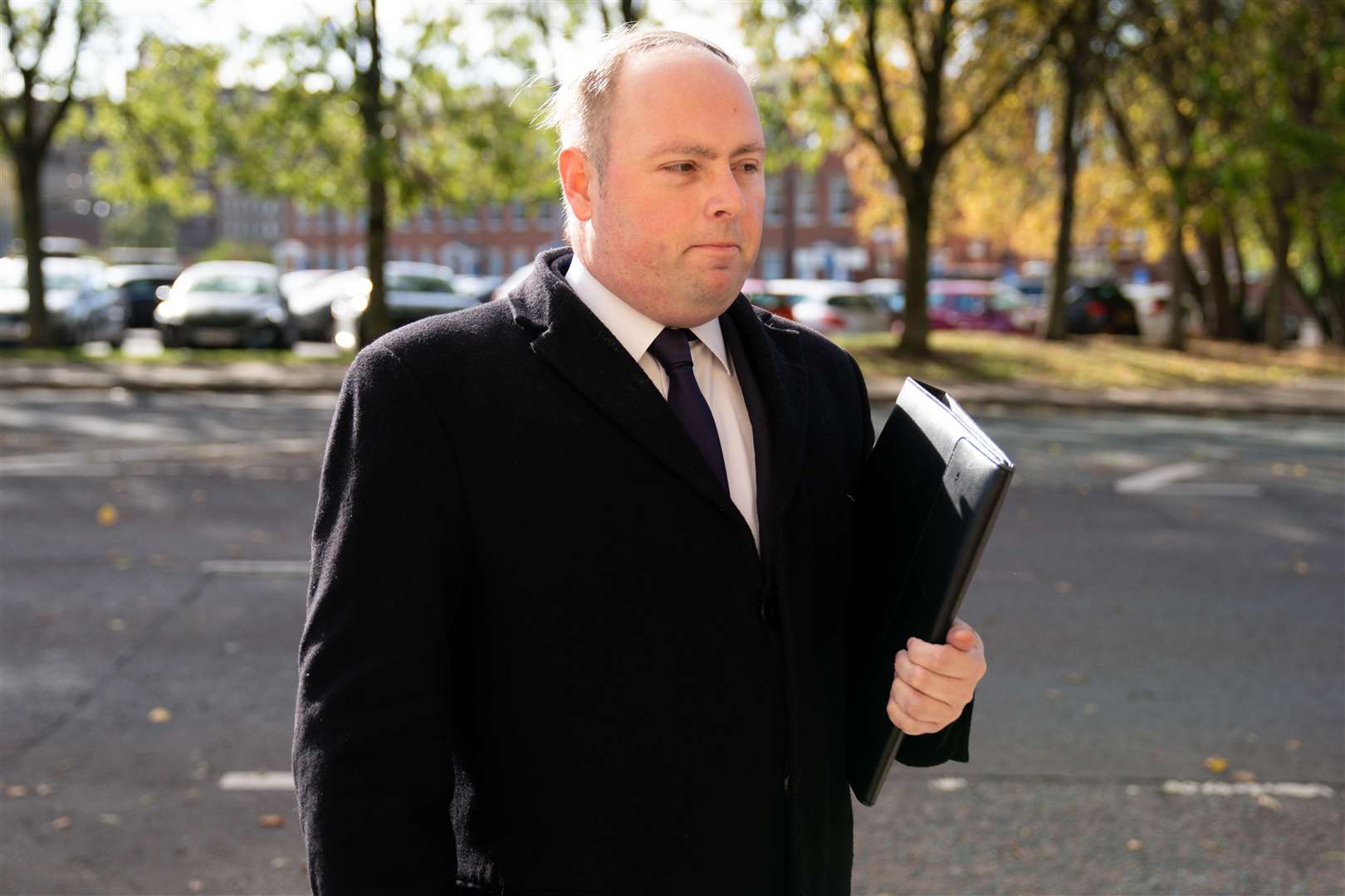 David Mackintosh arriving at a previous hearing (Jacob King/PA)