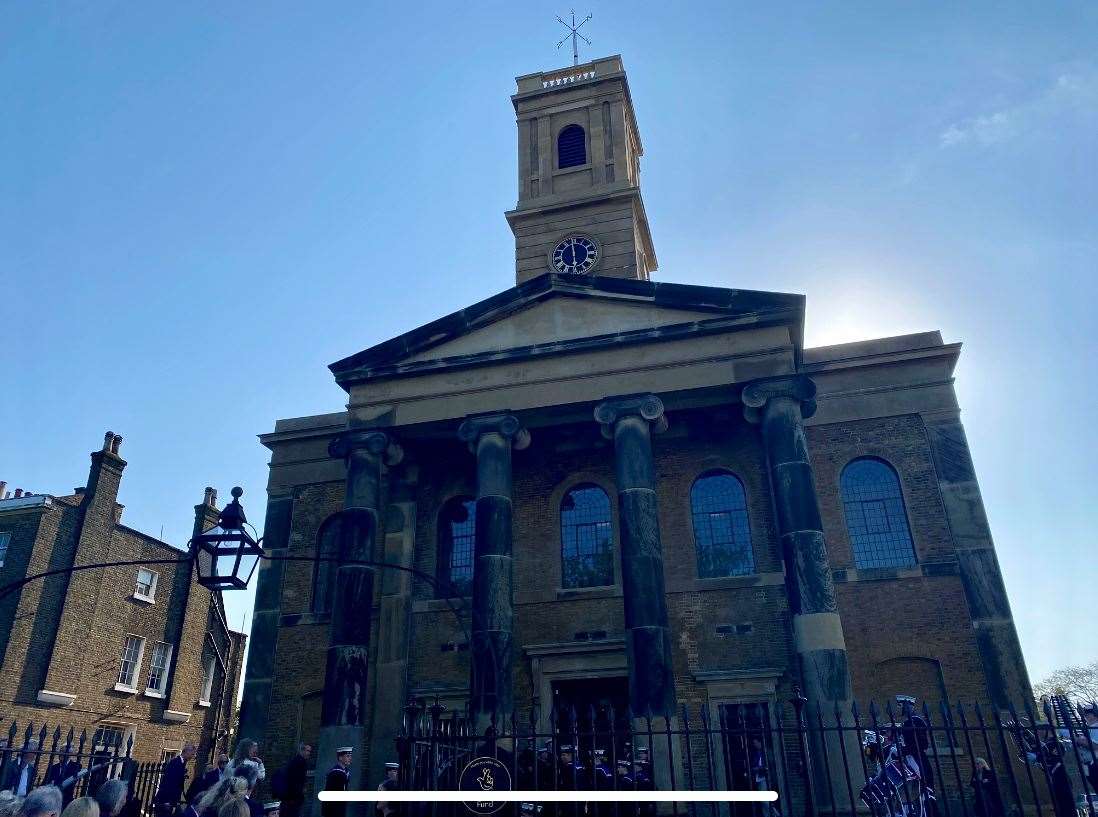 The Sheerness Dockyard Church has been rebuilt into a business hub. Picture: Joe Harbert