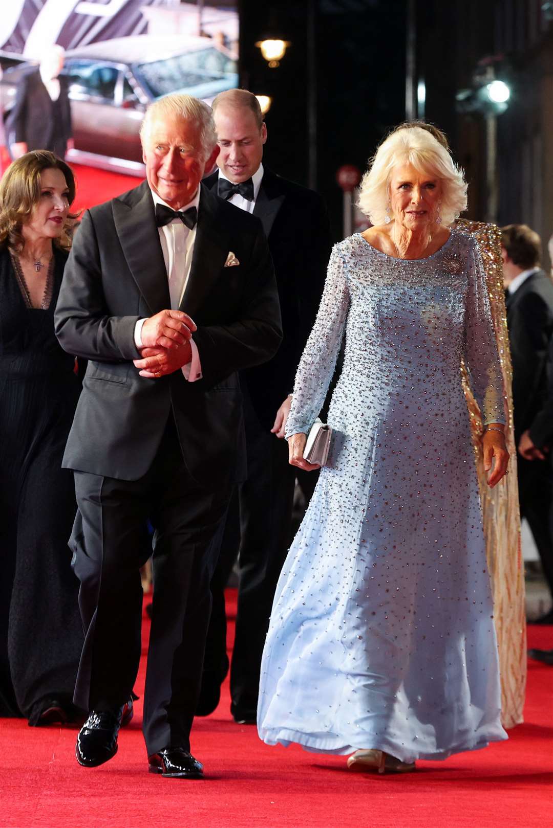 The Prince of Wales and the Duchess of Cornwall arrived together (Ian West/PA)