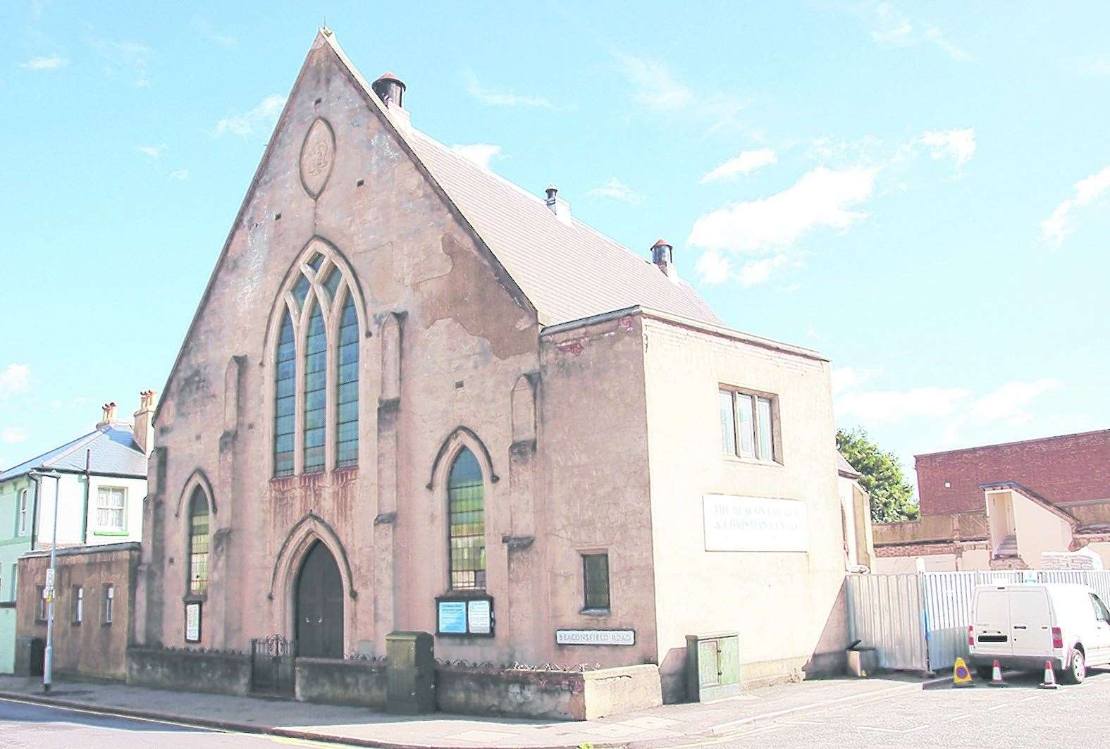 The Beacon Church as it was at the time it went to auction where it was sold for £135,000