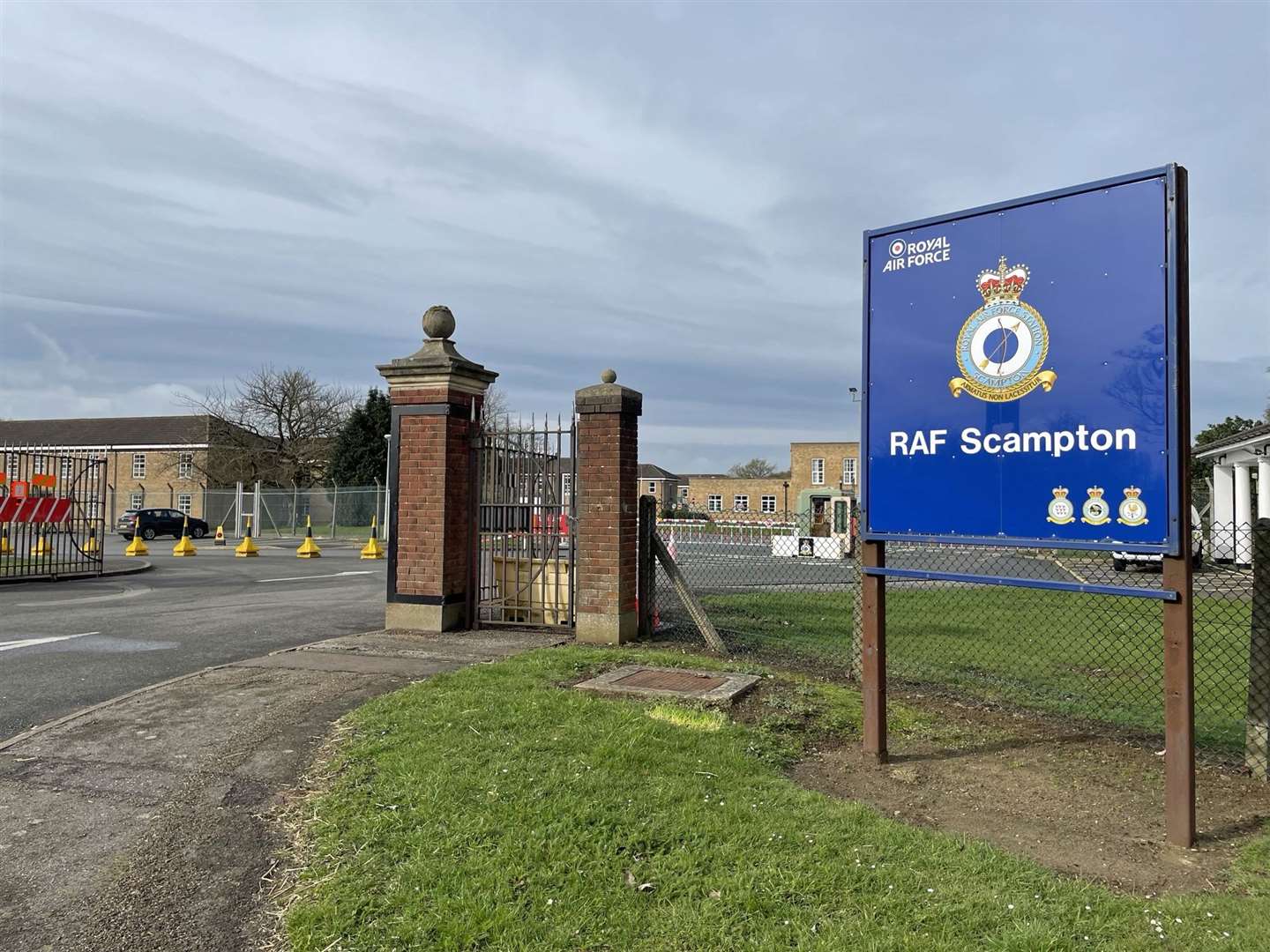 A view of RAF Scampton, in Lincoln (Callum Parke/PA)