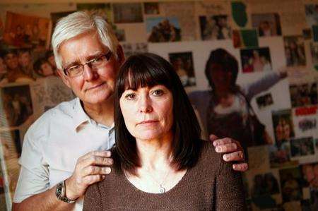 Beverly and Trevor Porter, the parents of Charlotte Porter from Maidstone