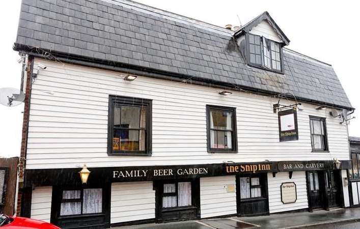 The Ship Inn in Court Lodge Road, Gillingham