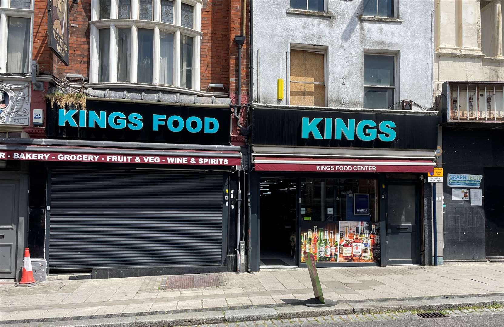 He decided to extend the supermarket next door into the former pub