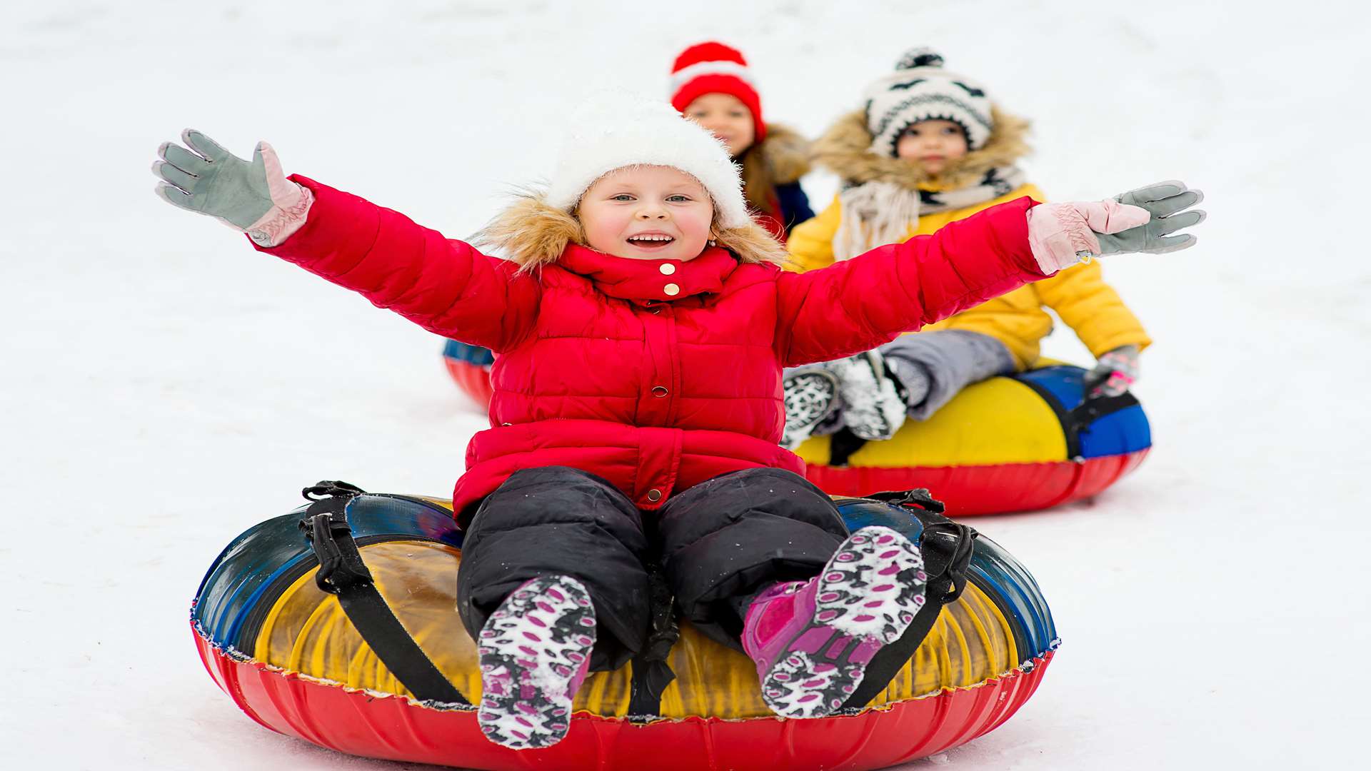 Try snow tubing at Betteshanger Country Park, Deal this winter