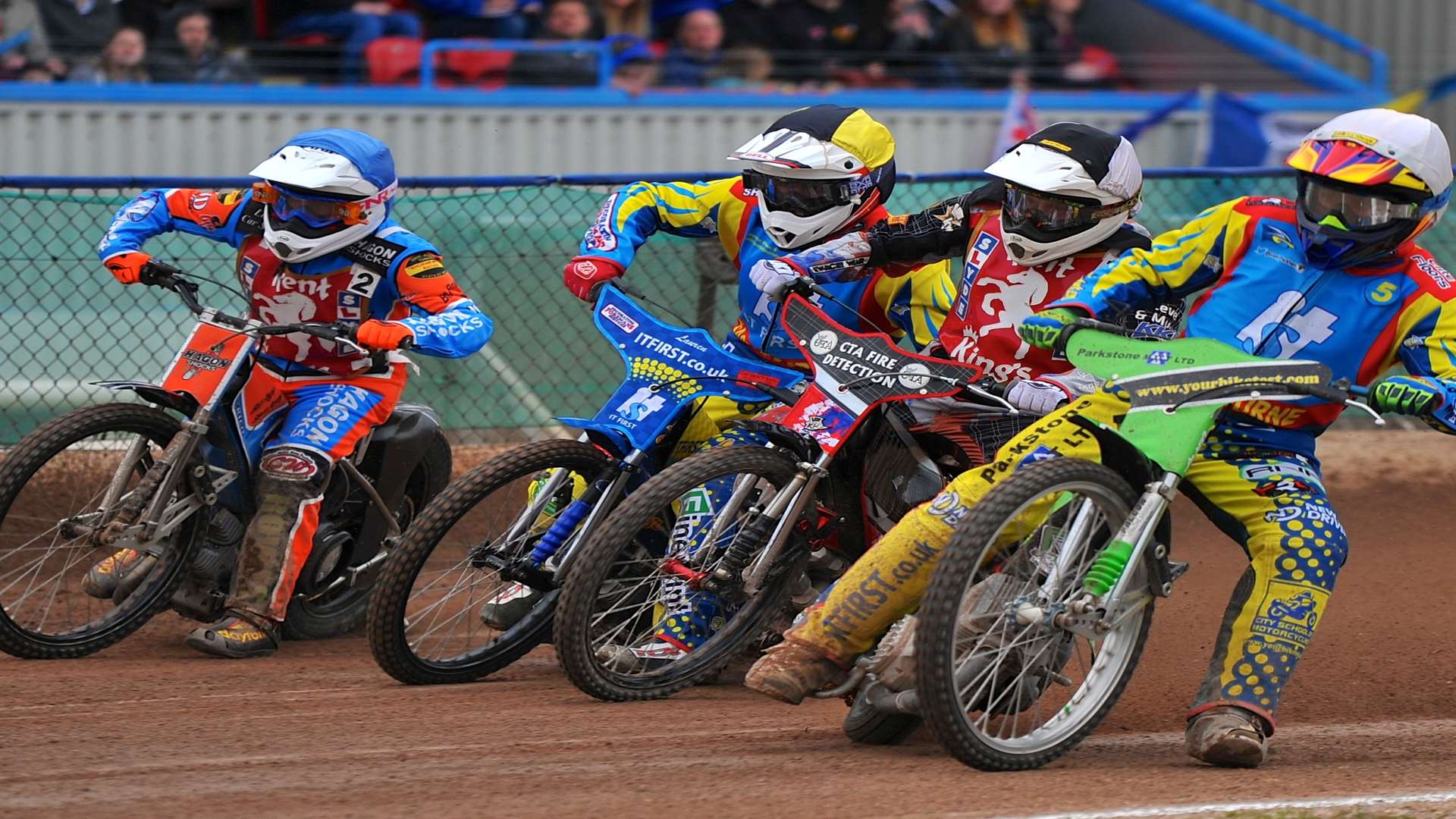 Action from Kent Kings' National Trophy meeting against Eastbourne Eagles Picture: Elizabeth Leslie