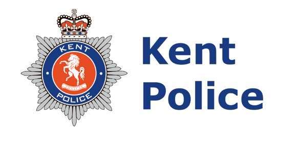 Warning from Kent Police: Stock image