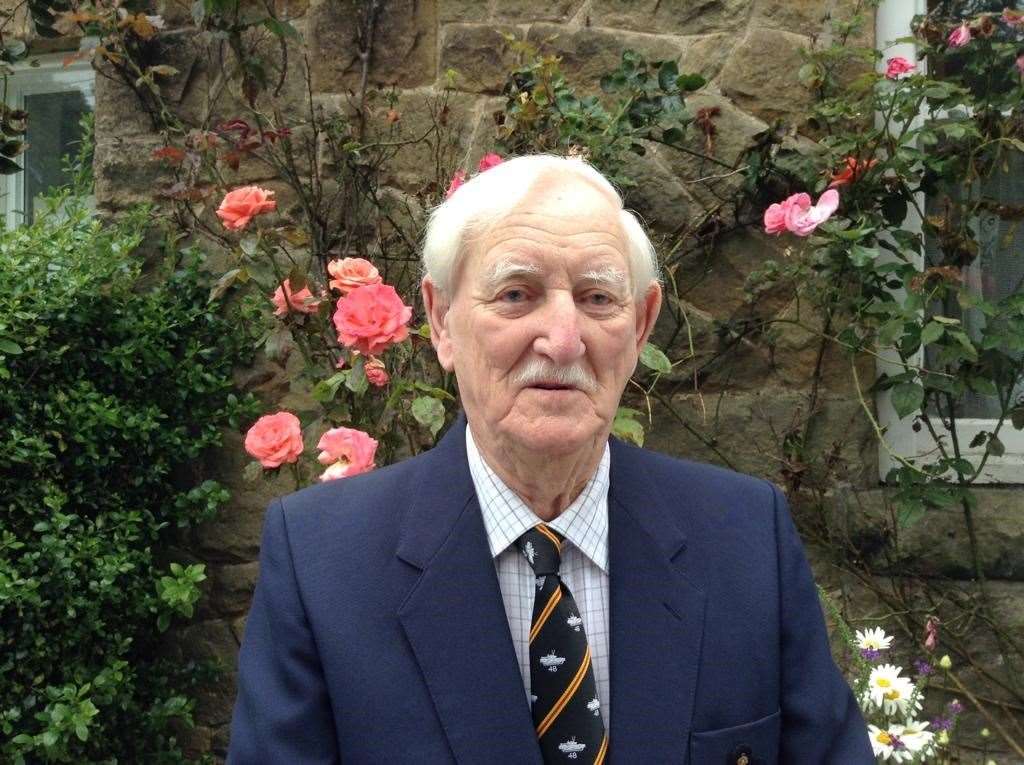 Mr Hutchinson is now aged 98 (SSAFA/PA)