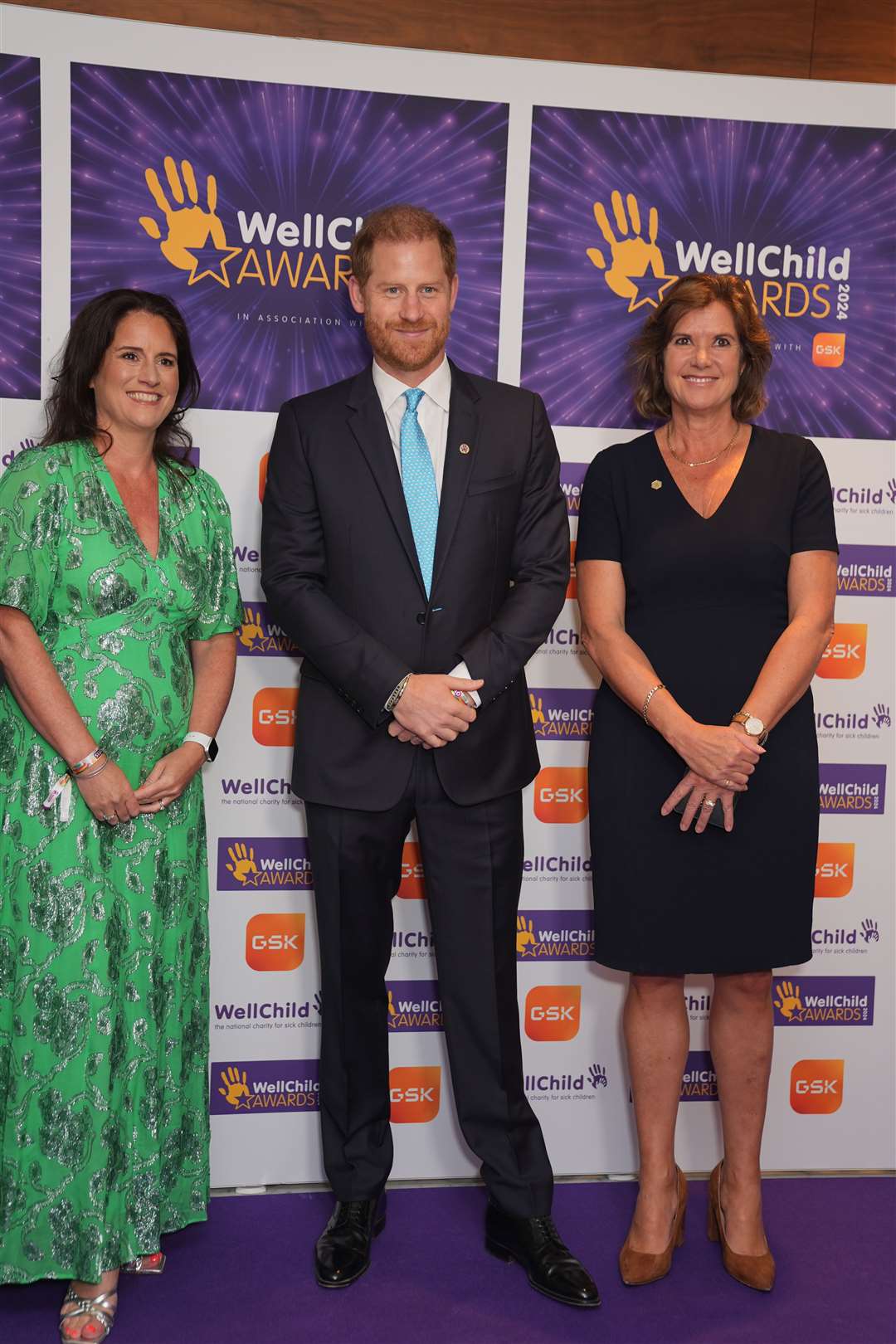 Harry at the annual WellChild Awards 2024 in London on Monday (Yui Mok/PA)