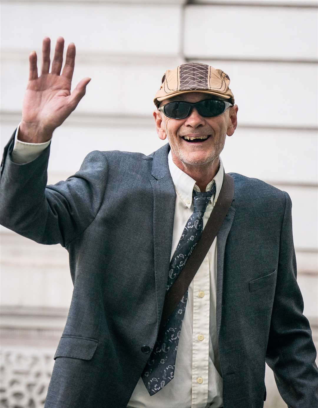 Lance O’Connor arrives at Westminster Magistrates’ Court ahead of his trial (Aaron Chown/PA)