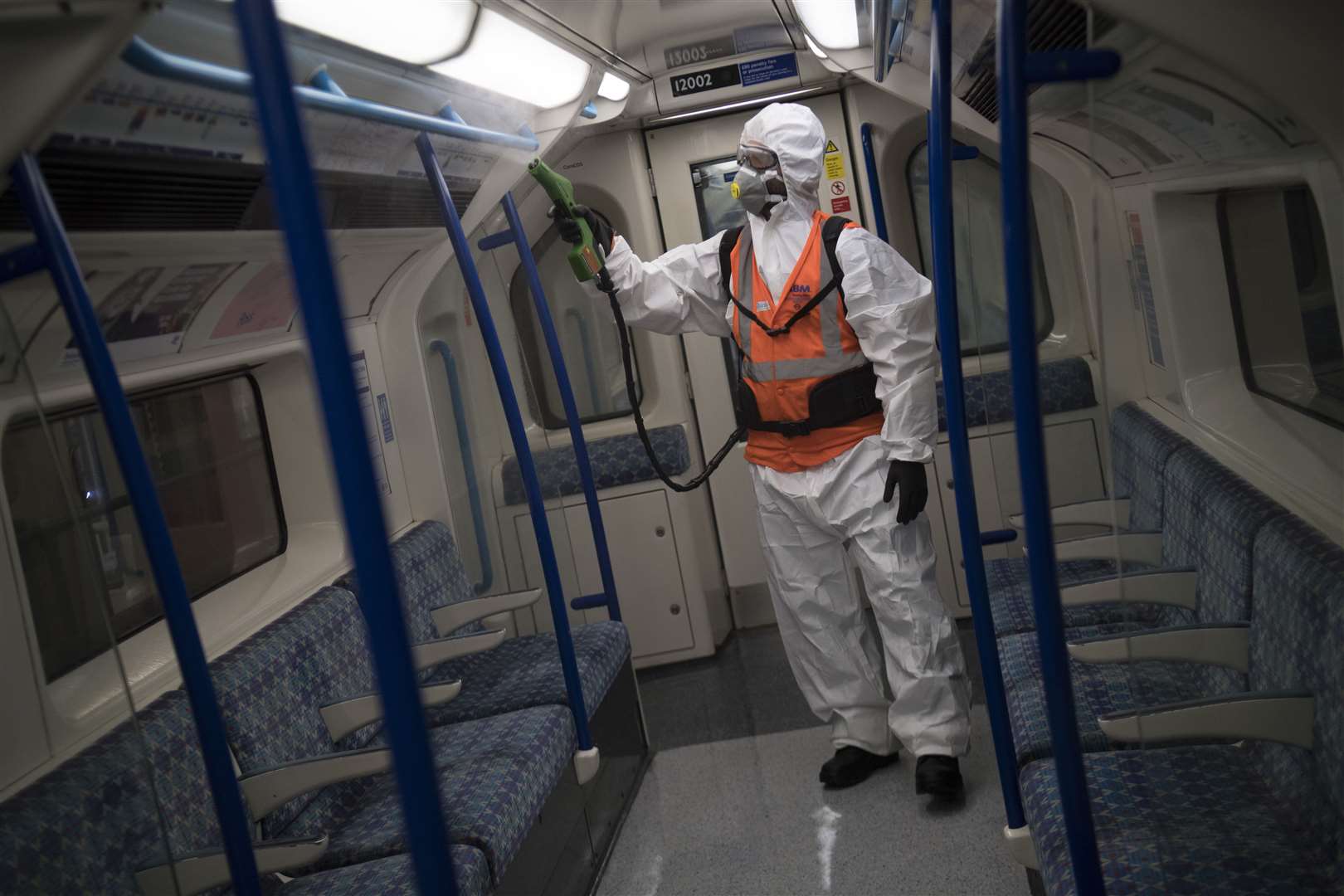 TfL has introduced a ‘rigorous cleaning regime’ across all its services (Kirsty O’Connor/PA)