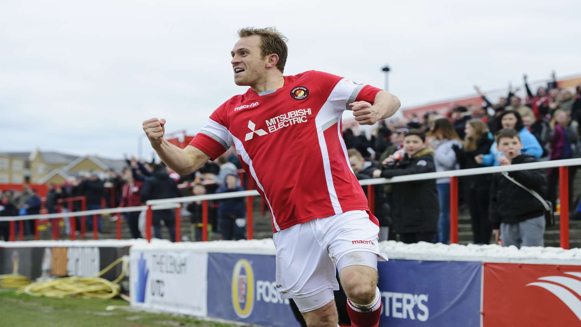 Stuart Lewis swapped Ebbsfleet for Maidstone Picture: Andy Payton