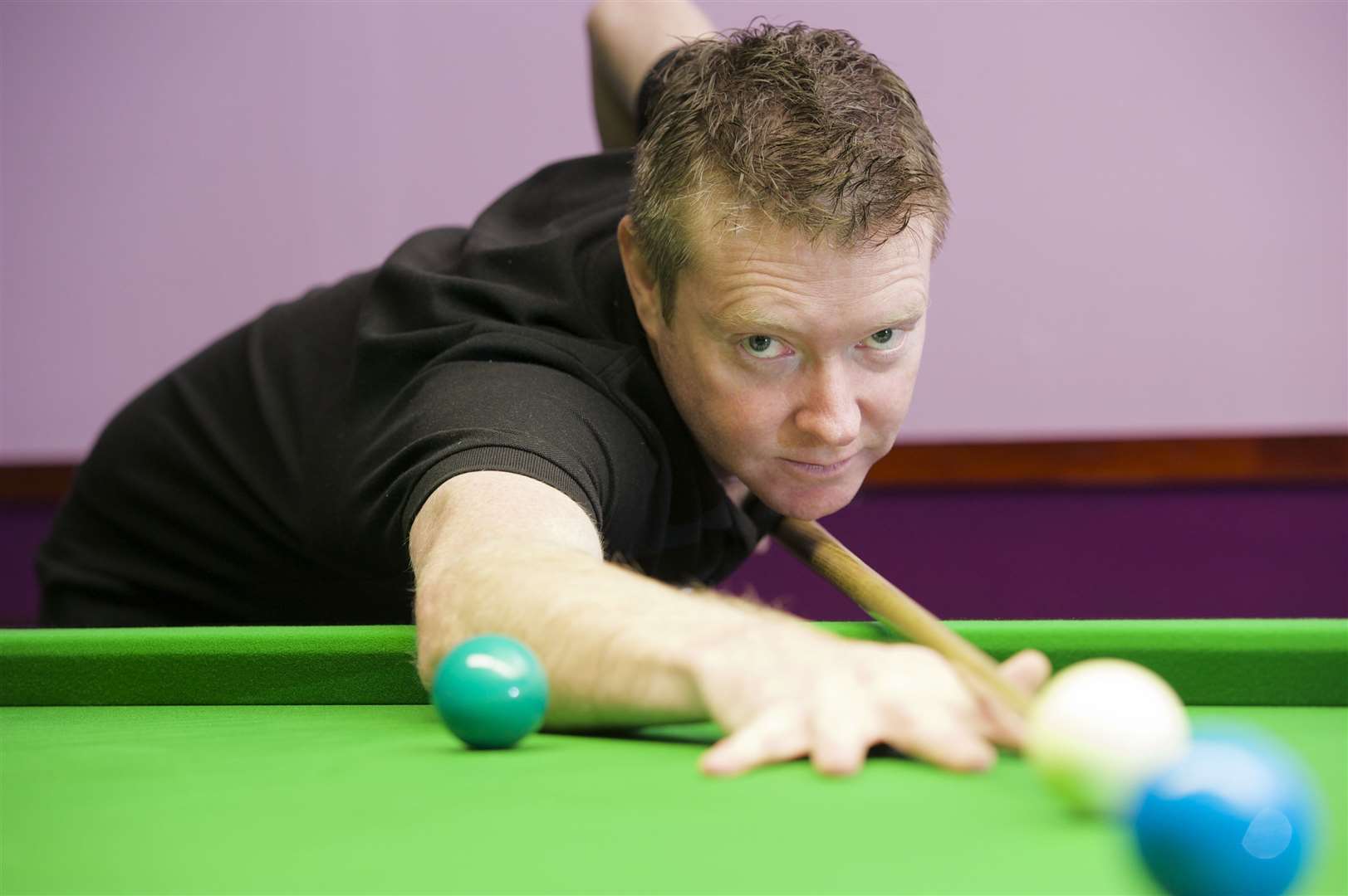 Rainham potter Gerard Greene suffered a first round exit in the English Open