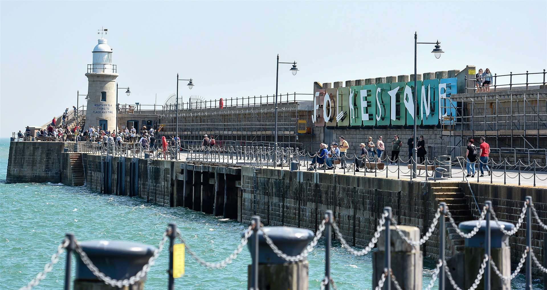 It had been based at Folkestone Harbour Arm since 2016. Picture: Alan Langley