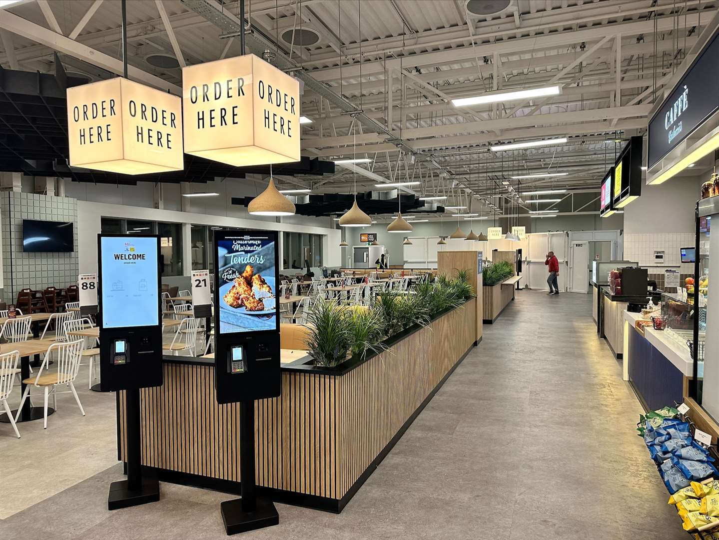 Customers will be given the option to dine-in, takeaway, or get delivery