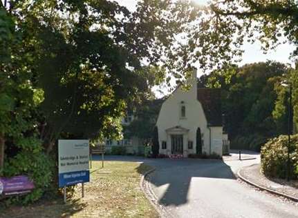 Edenbridge War Memorial Hospital. Google Street View