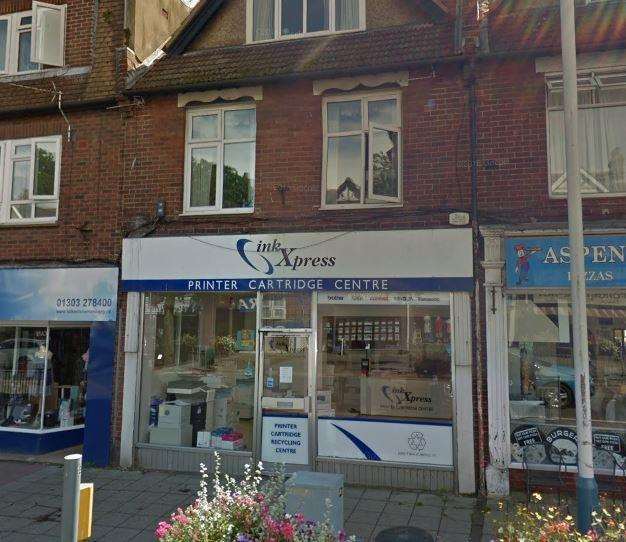 Ink Xpress in Cheriton High Street. Credit: Google Maps (4911611)