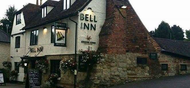 Bell Inn in Ware Street, Bearsted