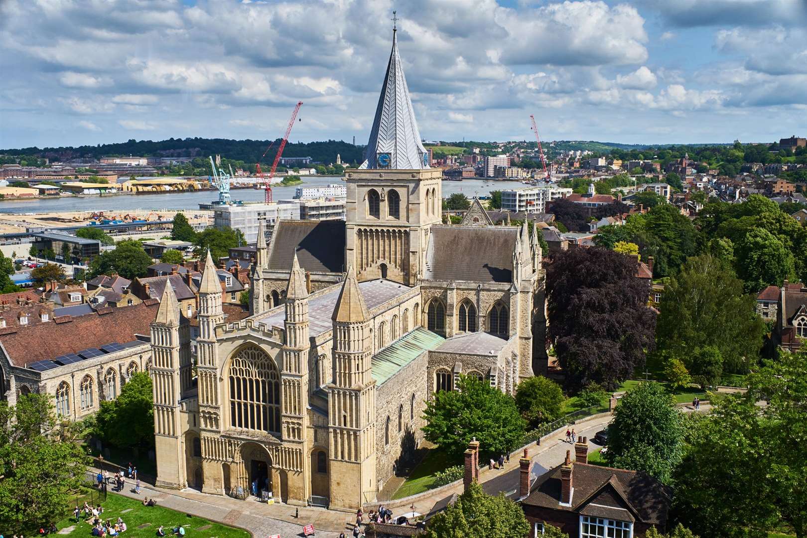 Rochester Cathedral crazy golf course is open