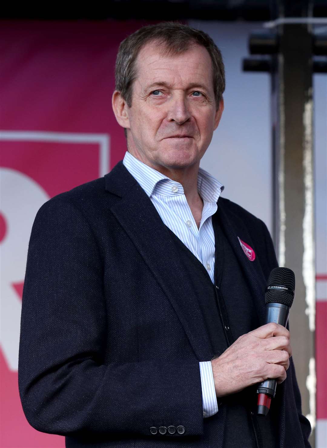 Alastair Campbell spoke about how he and Edwards had discussed depression (PA)